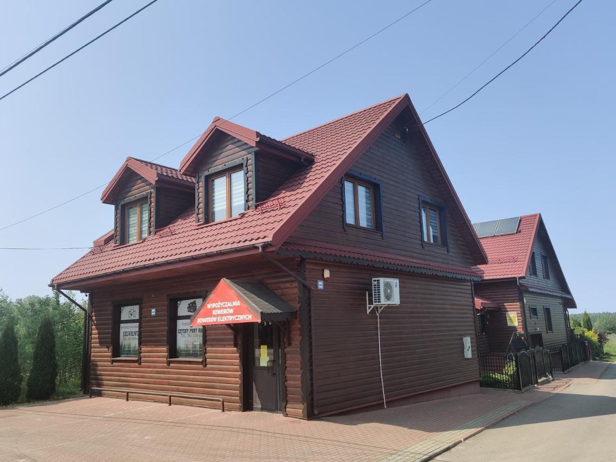 Gasthaus Cztery Pory Roku Białowieża Exterior foto